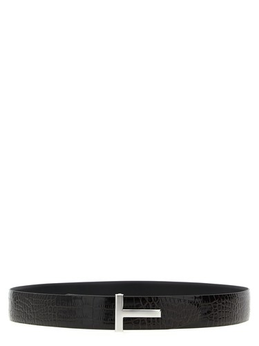 Tom ford brown calfskin belt - ford,