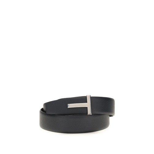 Tom ford black calf - black, leather